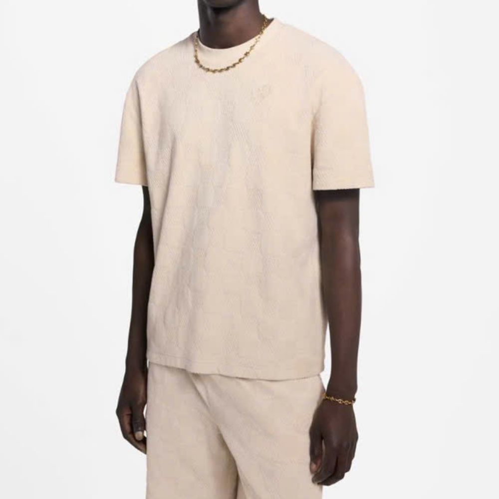 [루이비통] LOUIS VUITTON 체크보드 셋업 테리 쇼츠