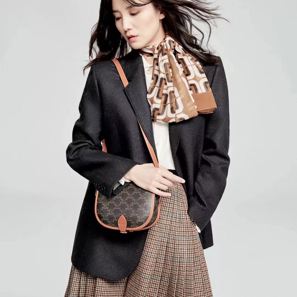 [셀린느] 191502 Celine Bag FOLCO 셀린느 폴코 숄더백 18x16x10cm