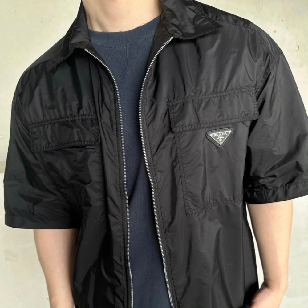 [프라다] PRADA 나일론 자켓