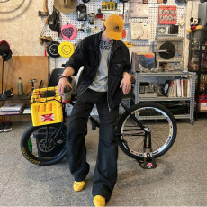 [프라다] PRADA 나일론 자켓