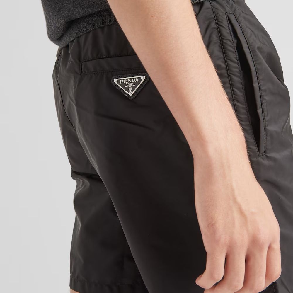 [프라다] 나일론 스윔 쇼츠