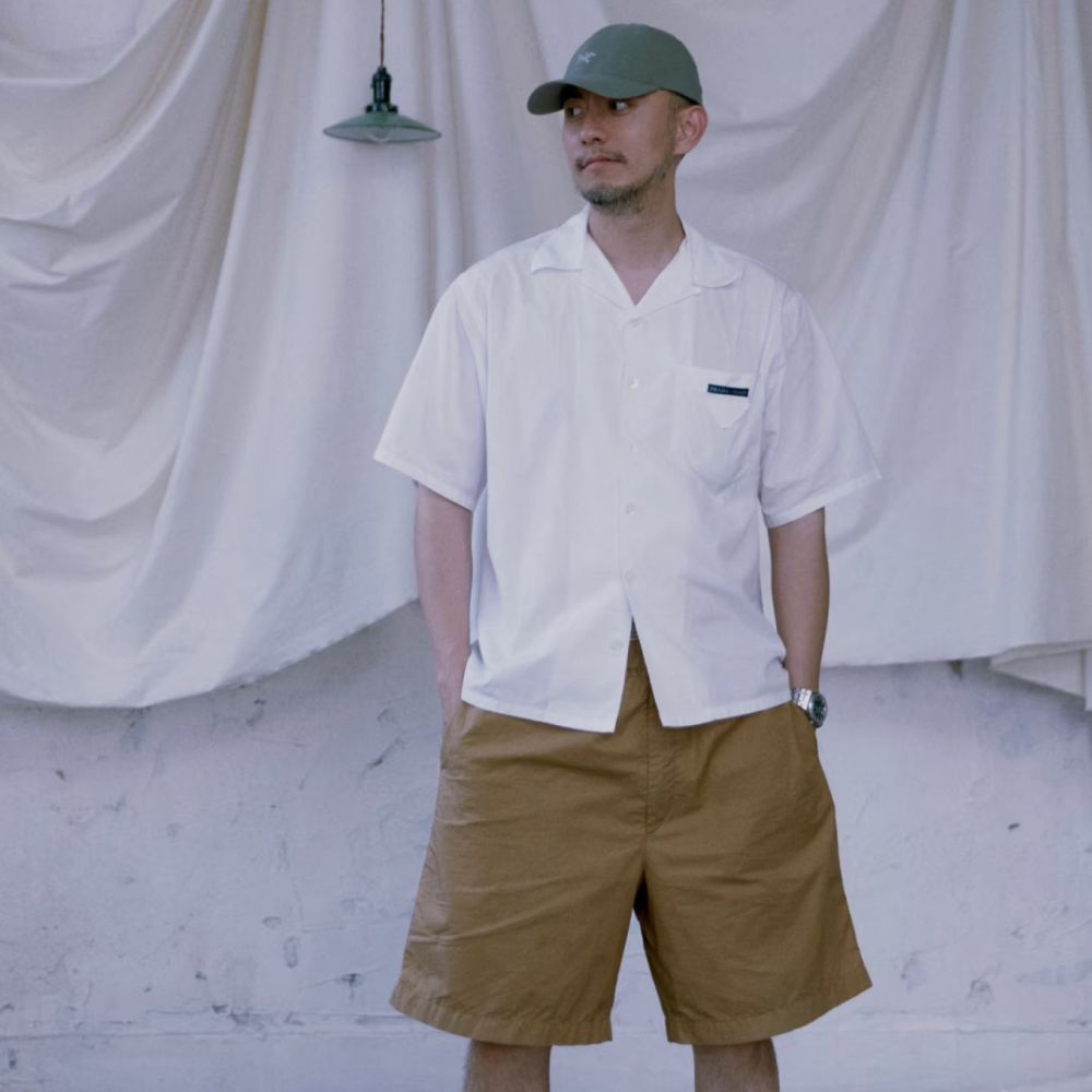 [프라다] PRADA 포켓 로고 셔츠