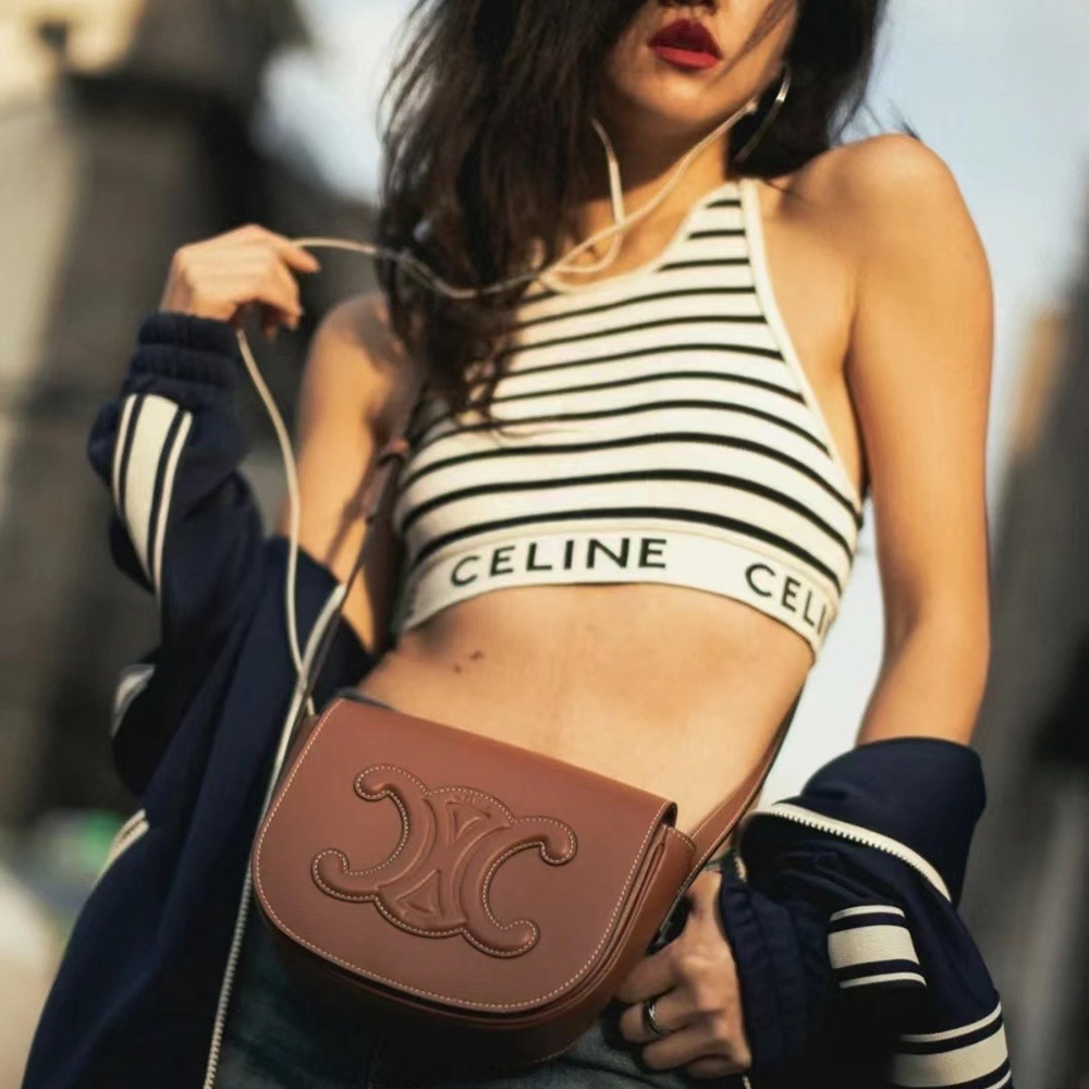 [셀린느] 191502 Celine Bag FOLCO 셀린느 폴코 숄더백 18x16x10cm