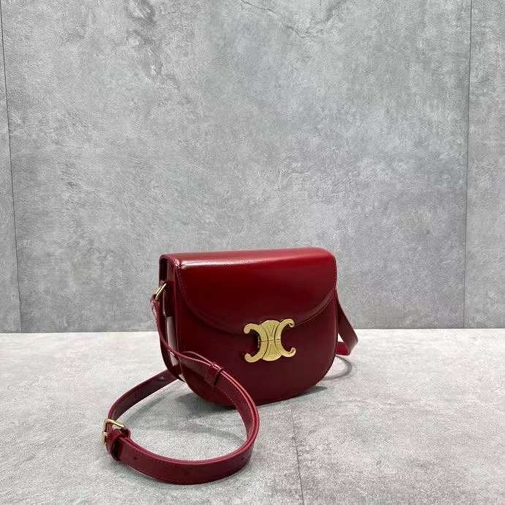 [셀린느] CELINE BESACE TRIOMPHE SHOULDER BAG - 셀린느 트리오페 베사체 캔버스 숄더백 18x16x6cm