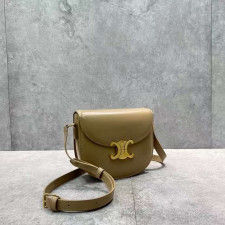 [셀린느] CELINE BESACE TRIOMPHE SHOULDER BAG - 셀린느 트리오페 베사체 캔버스 숄더백 18x16x6cm