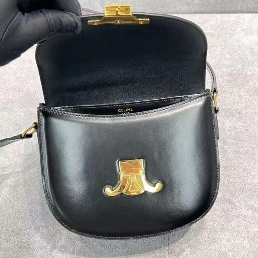 [셀린느] CELINE BESACE TRIOMPHE SHOULDER BAG - 셀린느 트리오페 베사체 캔버스 숄더백 18x16x6cm