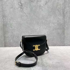 [셀린느] CELINE BESACE TRIOMPHE SHOULDER BAG - 셀린느 트리오페 베사체 캔버스 숄더백 18x16x6cm