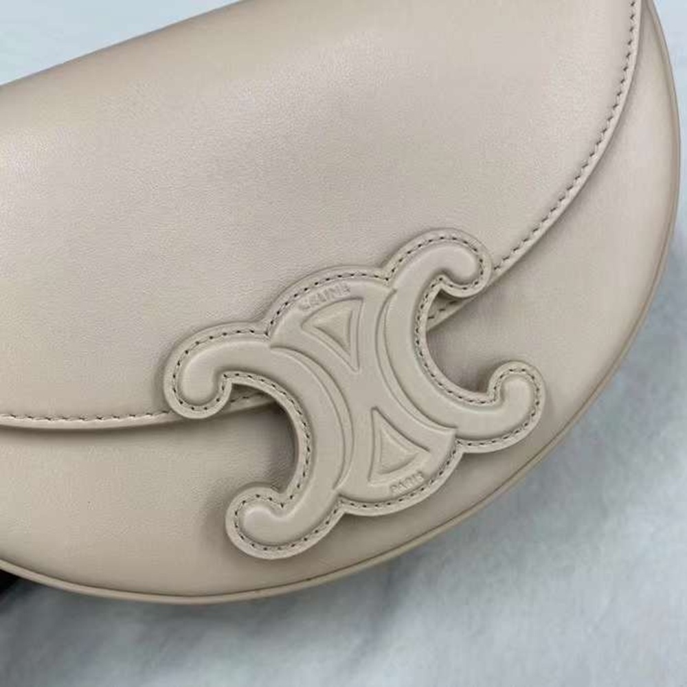 [셀린느] CELINE TRIOMPHE BESACE SHOULDER BAG - 셀린느 트리오페 틴 베사체 숄더백 110962BZ4 15x6x23cm