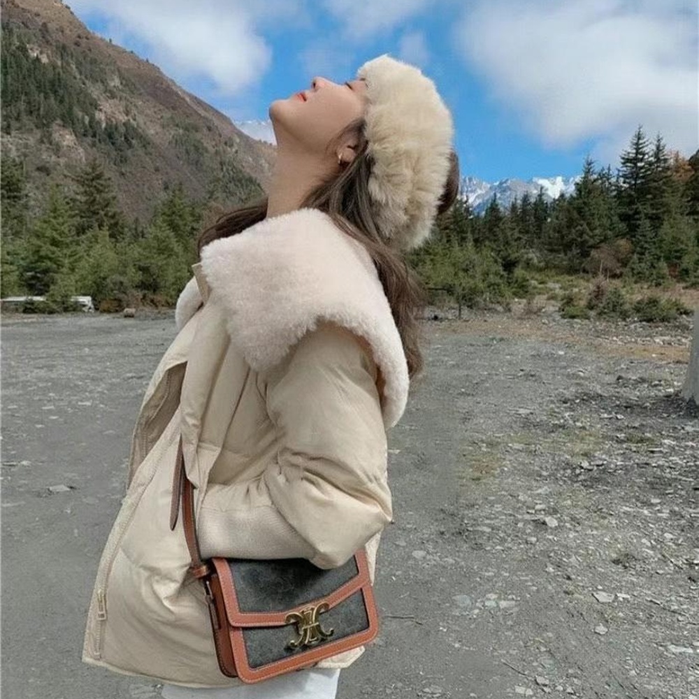 [셀린느] CELINE TRIOMPHE SHOULDER BAG - 셀린느 트리오페 숄더백 18x14x6cm