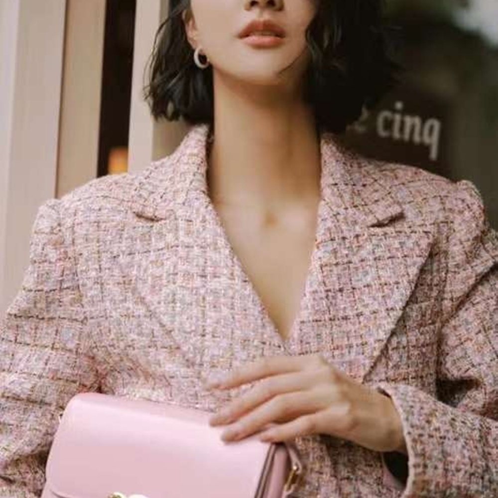 [셀린느] CELINE TRIOMPHE SHOULDER BAG - 셀린느 트리오페 숄더백 18x14x6cm