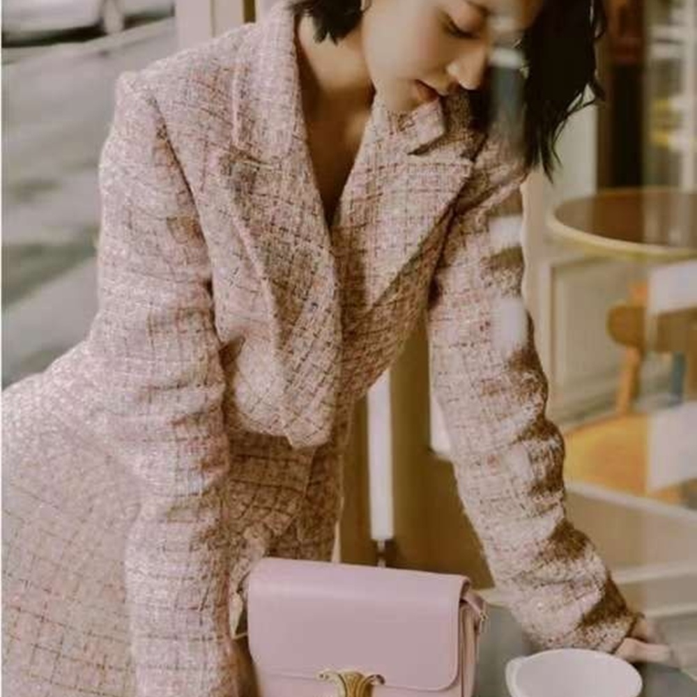 [셀린느] CELINE TRIOMPHE SHOULDER BAG - 셀린느 트리오페 숄더백 18x14x6cm