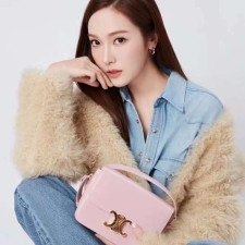 [셀린느] CELINE TRIOMPHE SHOULDER BAG - 셀린느 트리오페 숄더백 18x14x6cm