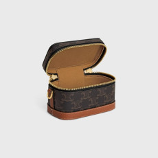 [셀린느] 100665 Celine Bag 셀린느 트리오페 캔바스 파우치 백 TRIOMPHE CANVAS 13.5x9.5x7.5cm