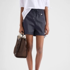 [프라다] PRADA 드로우스트링 나일론 쇼츠