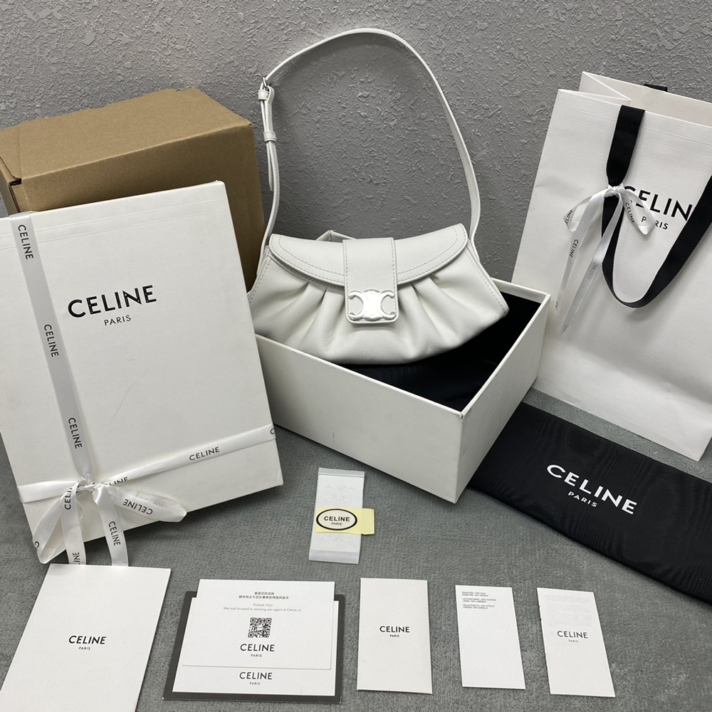 [셀린느] 119883 Celine Bag 셀린느 CELINE 틴 폴리 - 서플 그레인 카프스킨 29.5x3x14.5cm