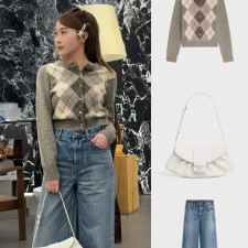 [셀린느] 119883 Celine Bag 셀린느 CELINE 틴 폴리 - 서플 그레인 카프스킨 29.5x3x14.5cm