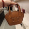 [셀린느] CELINE TRIOMPHE LOGO SATINATED CALFSKIN TOTE BAG - 셀린느 트리오페 로고 토트백 20x15x15cm