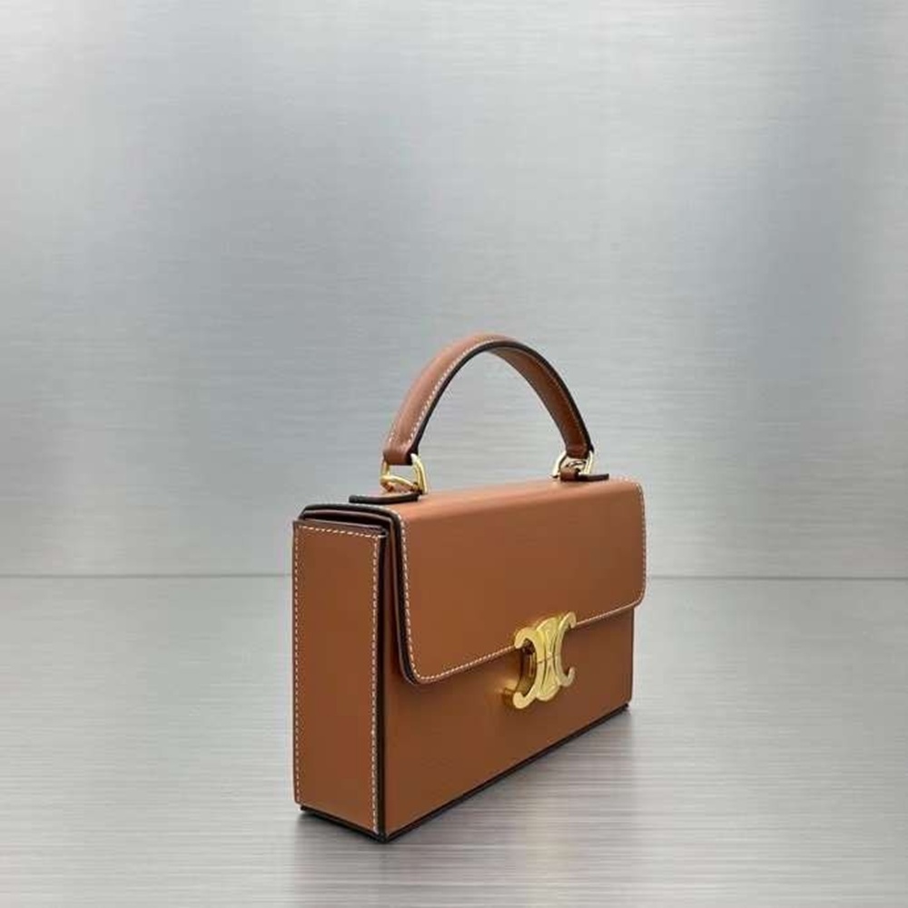 [셀린느] CELINE TRIOMPHE TOTE BAG -셀린느 월렛 온 체인 WOC 트리오페 사각 토트백 10I822DS9 22x13.5x6cm