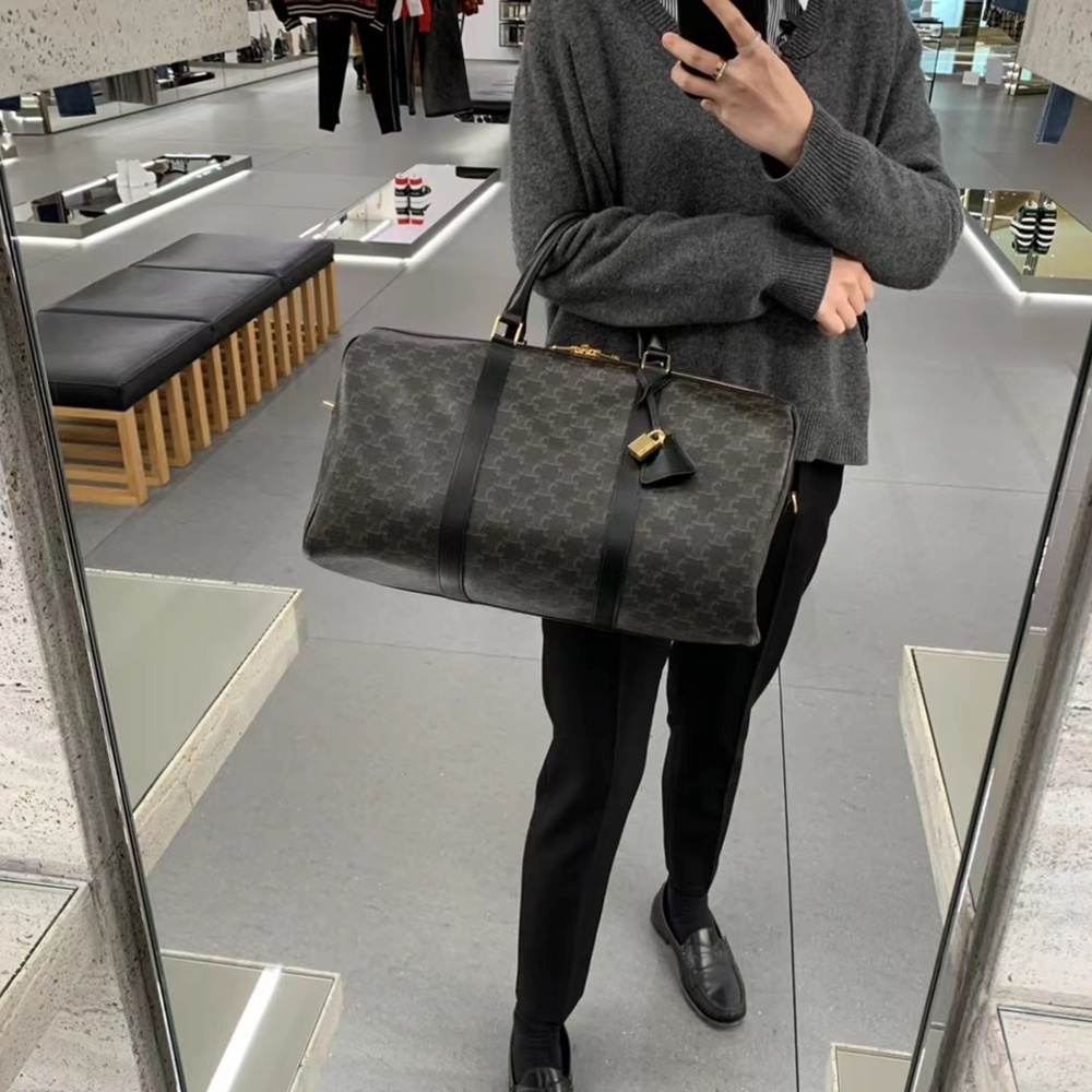 [셀린느] 118552 Celine Bag 셀린느 트리오페 보스턴백 33x20x24cm 43x23x21cm