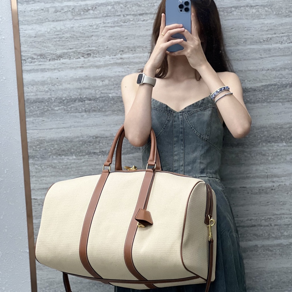 [셀린느] 190672 Celine Bag 셀린느 트리오페 캔버스 더플백 트래블백 50x28x24