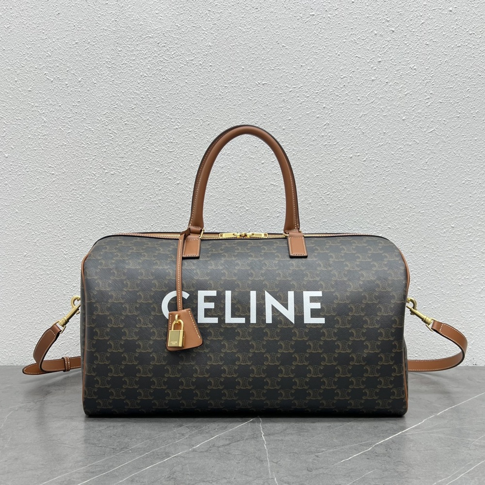 [셀린느] 191482 Celine Bag 셀린느 트리오페 보야지백 미듐 탄 45x23x21cm