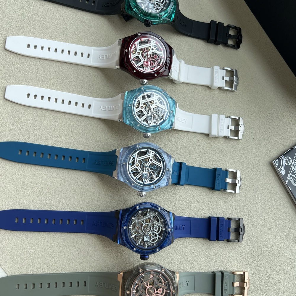 [브라이틀링] Breitling 브라이틀링 벤틀리 스켈레톤 러버 45mm