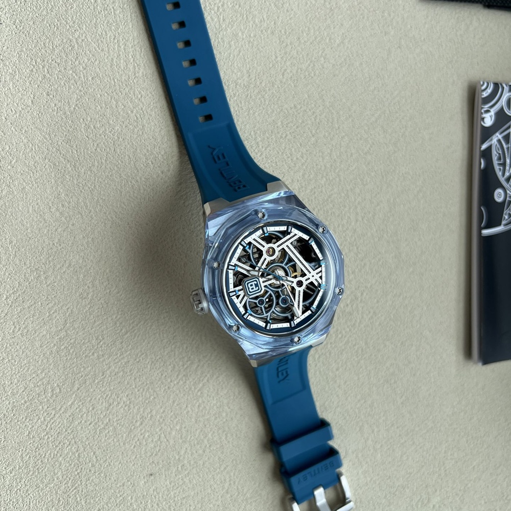 [브라이틀링] Breitling 브라이틀링 벤틀리 스켈레톤 러버 45mm