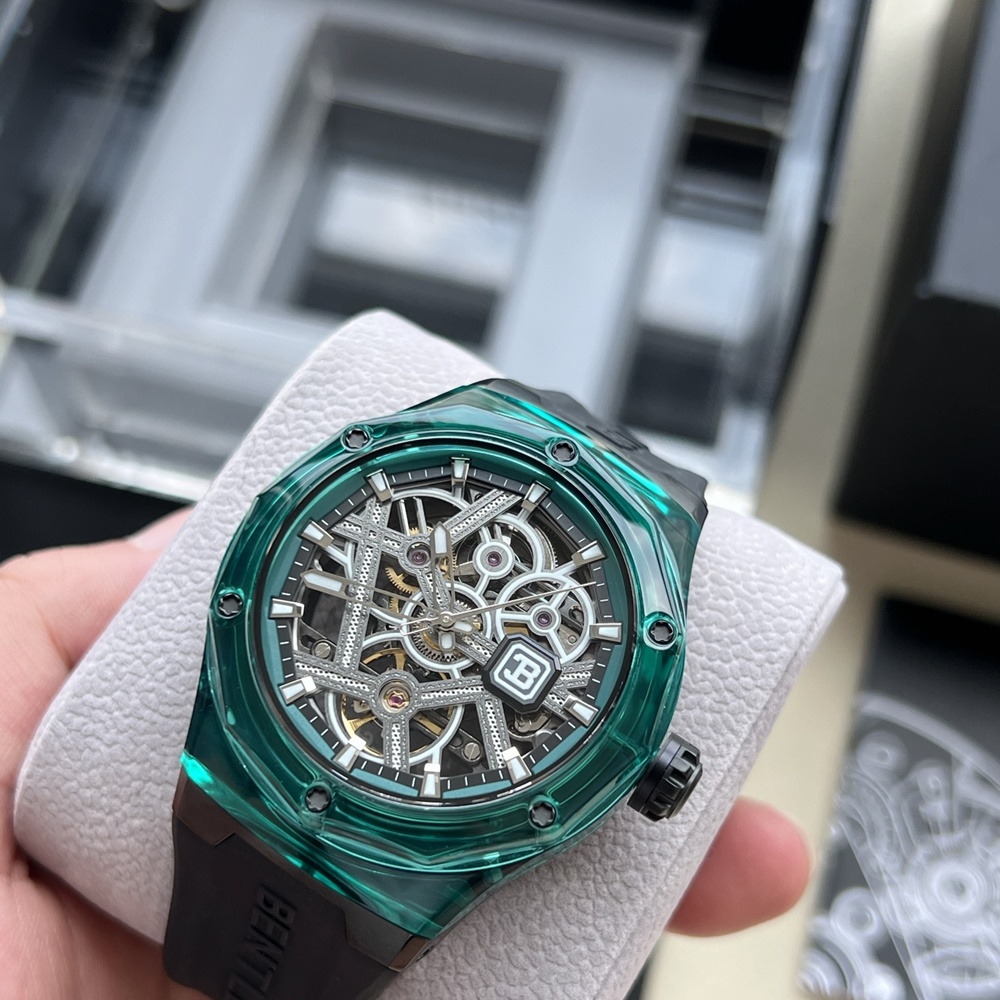 [브라이틀링] Breitling 브라이틀링 벤틀리 스켈레톤 러버 45mm