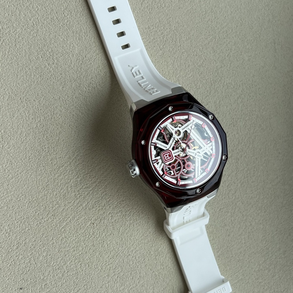 [브라이틀링] Breitling 브라이틀링 벤틀리 스켈레톤 러버 45mm