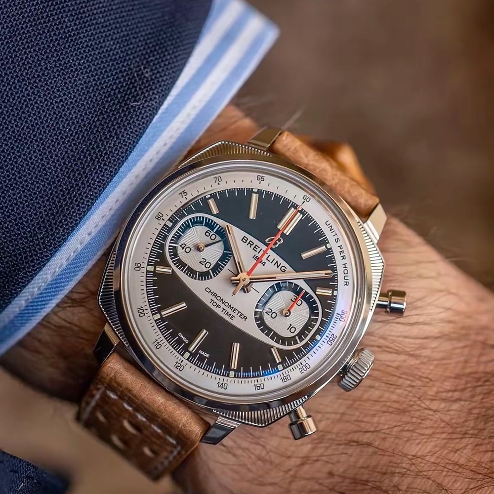 [브라이틀링] Breitling 브라이틀링 탑타임 레이싱 & 마티니 에디션 Top Time Martini Racing, J9454J 38mm