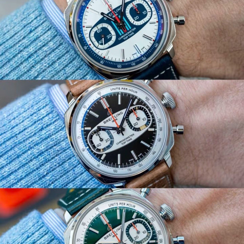 [브라이틀링] Breitling 브라이틀링 탑타임 레이싱 & 마티니 에디션 Top Time Martini Racing, J9454J 38mm