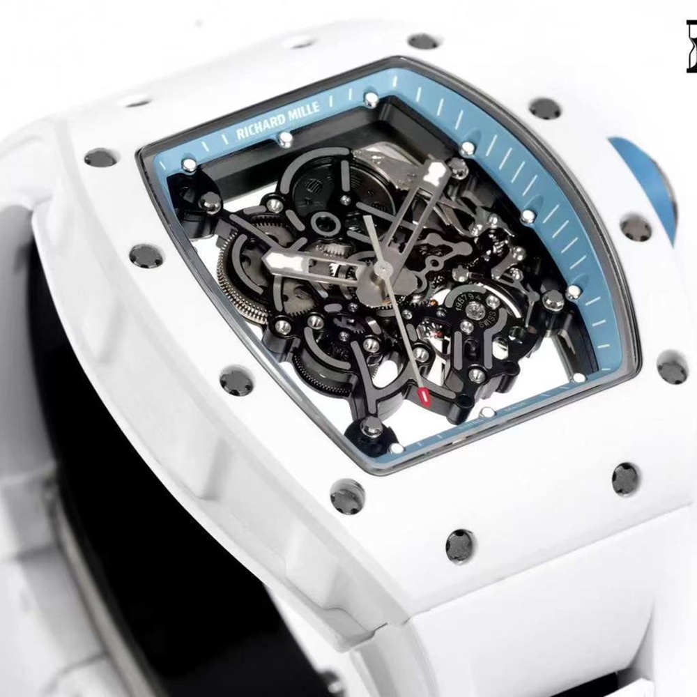 [리차드밀] Richard Mille Bubba Watson Ceramic & Titanium - 리차드밀 부바왓스 RM 055 49.9mm x 42.7mm x 13mm