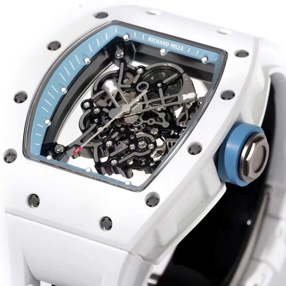 [리차드밀] Richard Mille Bubba Watson Ceramic & Titanium - 리차드밀 부바왓스 RM 055 49.9mm x 42.7mm x 13mm