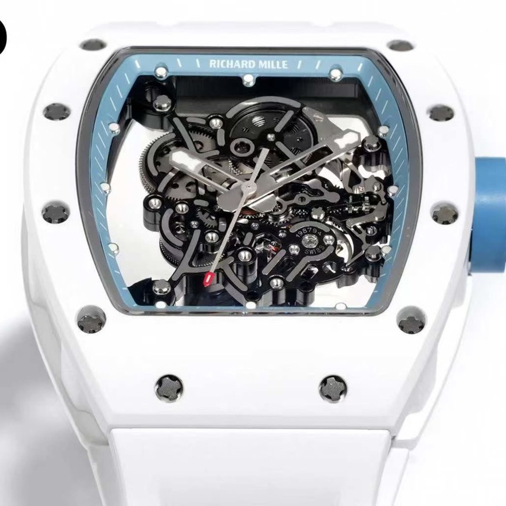 [리차드밀] Richard Mille Bubba Watson Ceramic & Titanium - 리차드밀 부바왓스 RM 055 49.9mm x 42.7mm x 13mm
