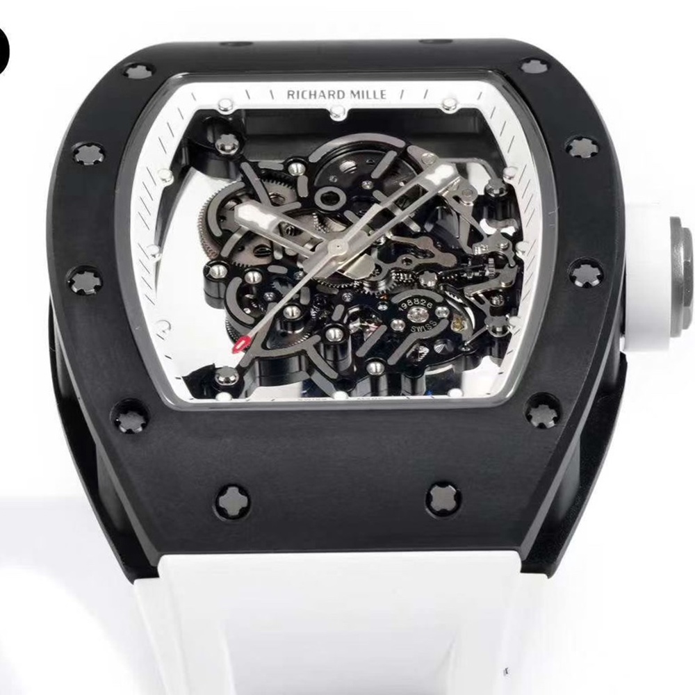 [리차드밀] Richard Mille Bubba Watson Ceramic & Titanium - 리차드밀 부바왓스 RM 055 49.9mm x 42.7mm x 13mm