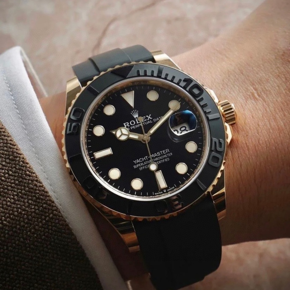 [롤렉스] Rolex Yacht-Master 226659 요트마스터 로즈골드 블랙 다이얼 42mm 러버밴드