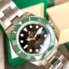 [롤렉스] Rolex 신형 서브마리너 스타벅스 40mm 41mm Submariner Date Mens Watch OYSTER PERPETUAL M126610LN - 롤렉스 Submariner 데이트 오이스터스틸