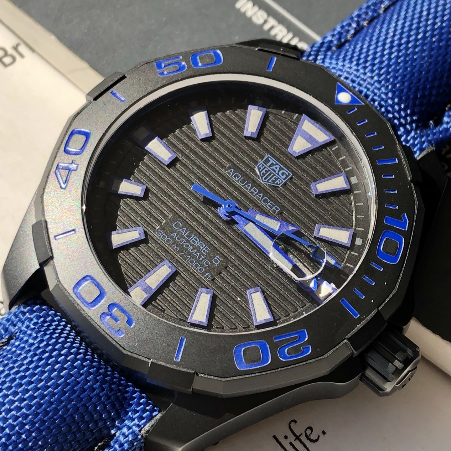 [태그호이어] TAG Heuer Aquaracer Calibre 5 - 태그호이어 아쿠아레이서 칼리버5 41mm 43mm