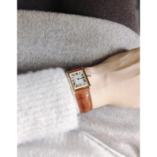 [까르띠에] Cartier Tank Solo Louis Must Cartier- 탱크 솔로 루이 머스트 까르띠에 33.7x25x5mm 29.5mm x 22mm