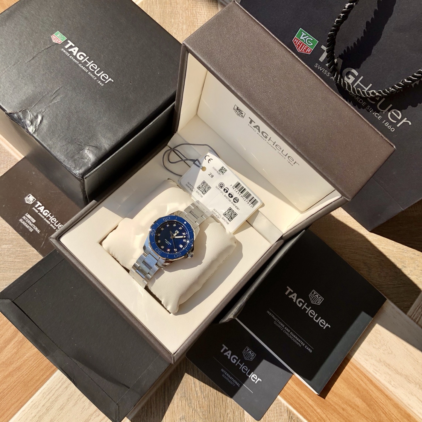 [태그호이어] 35mm TAG Heuer Aquaracer Calibre 5 - 태그호이어 아쿠아레이서 칼리버5