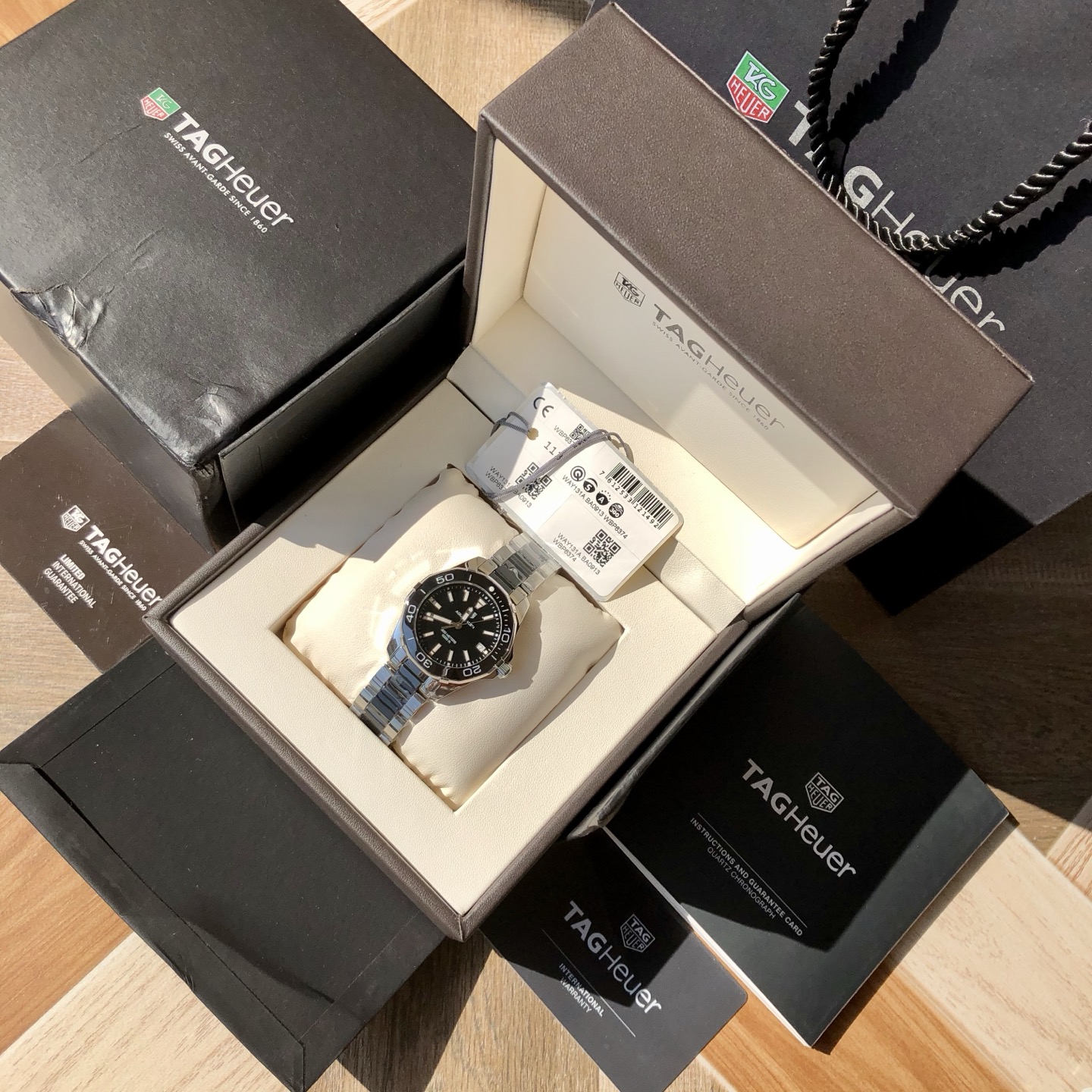 [태그호이어] 35mm TAG Heuer Aquaracer Calibre 5 - 태그호이어 아쿠아레이서 칼리버5