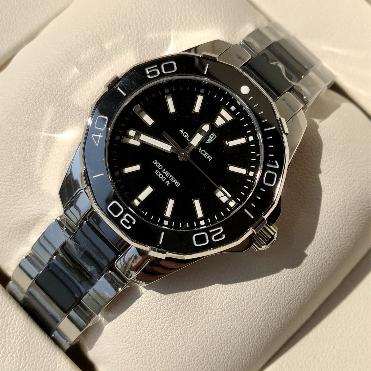 [태그호이어] 35mm TAG Heuer Aquaracer Calibre 5 - 태그호이어 아쿠아레이서 칼리버5