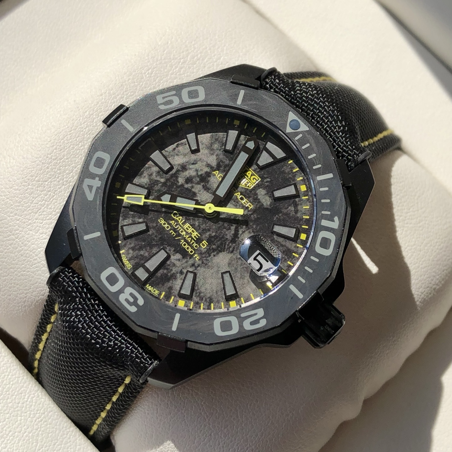 [태그호이어] 41mm TAG Heuer Aquaracer Calibre 5 - 태그호이어 아쿠아레이서 칼리버5