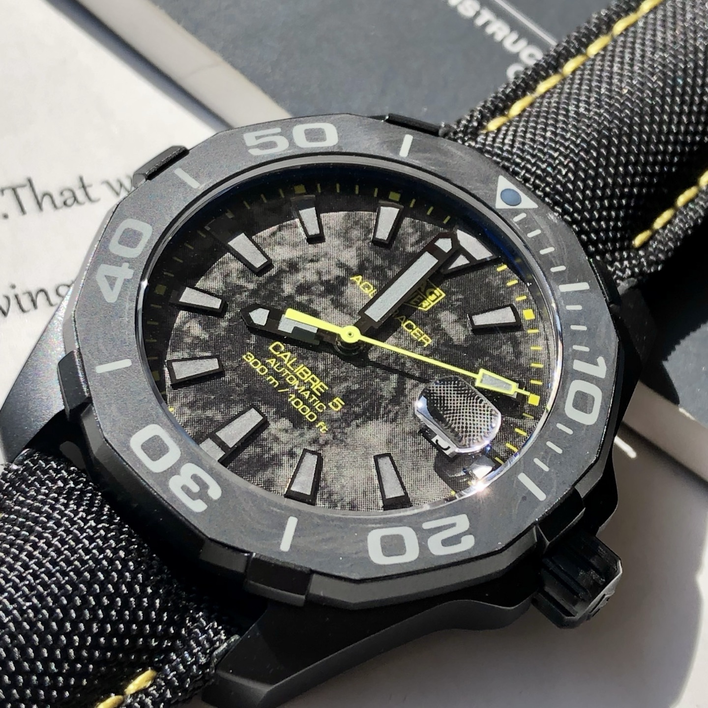 [태그호이어] 41mm TAG Heuer Aquaracer Calibre 5 - 태그호이어 아쿠아레이서 칼리버5