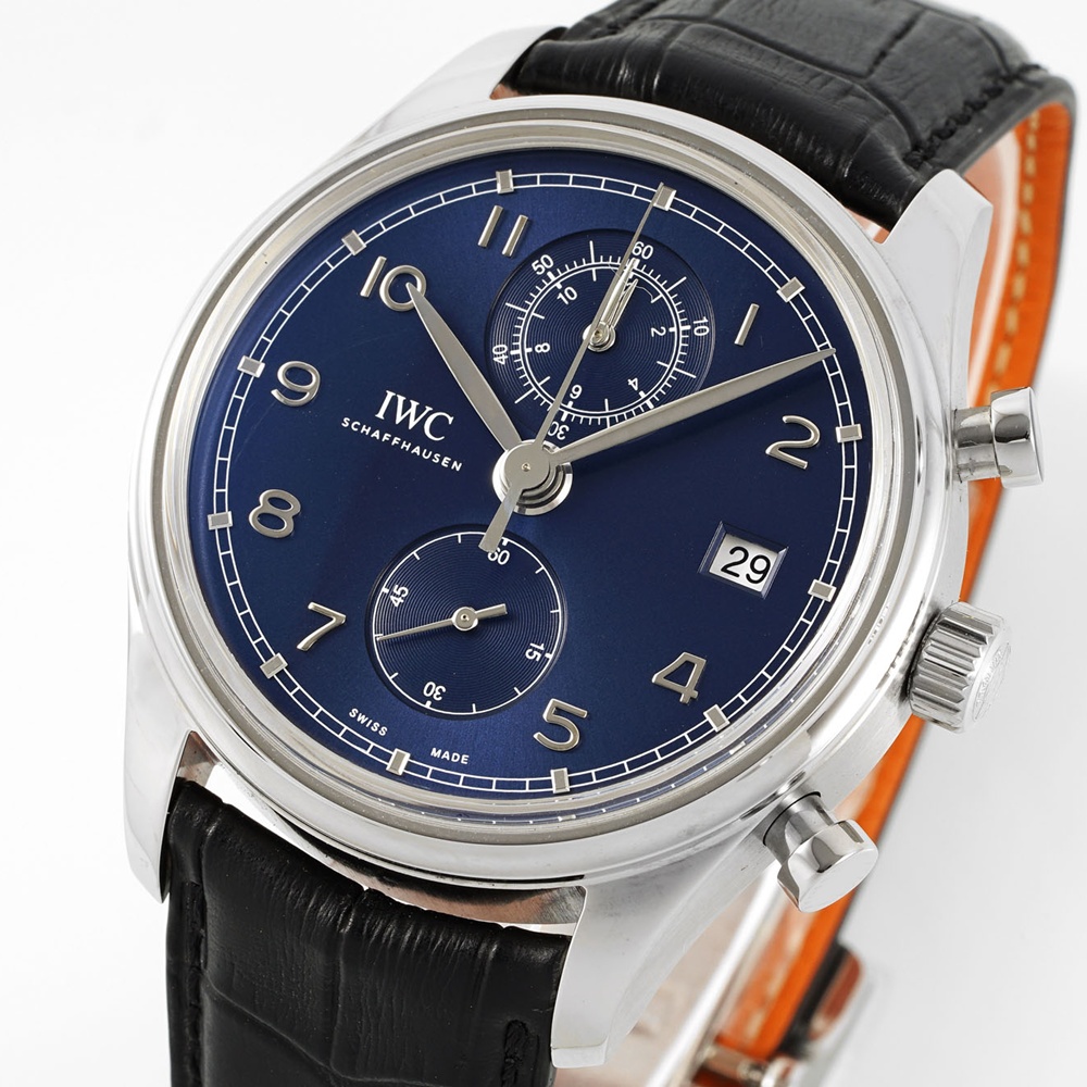 [IWC] 포르투기저 크로노그래프 클래식 IW390302 cal89361 42x13.5mm