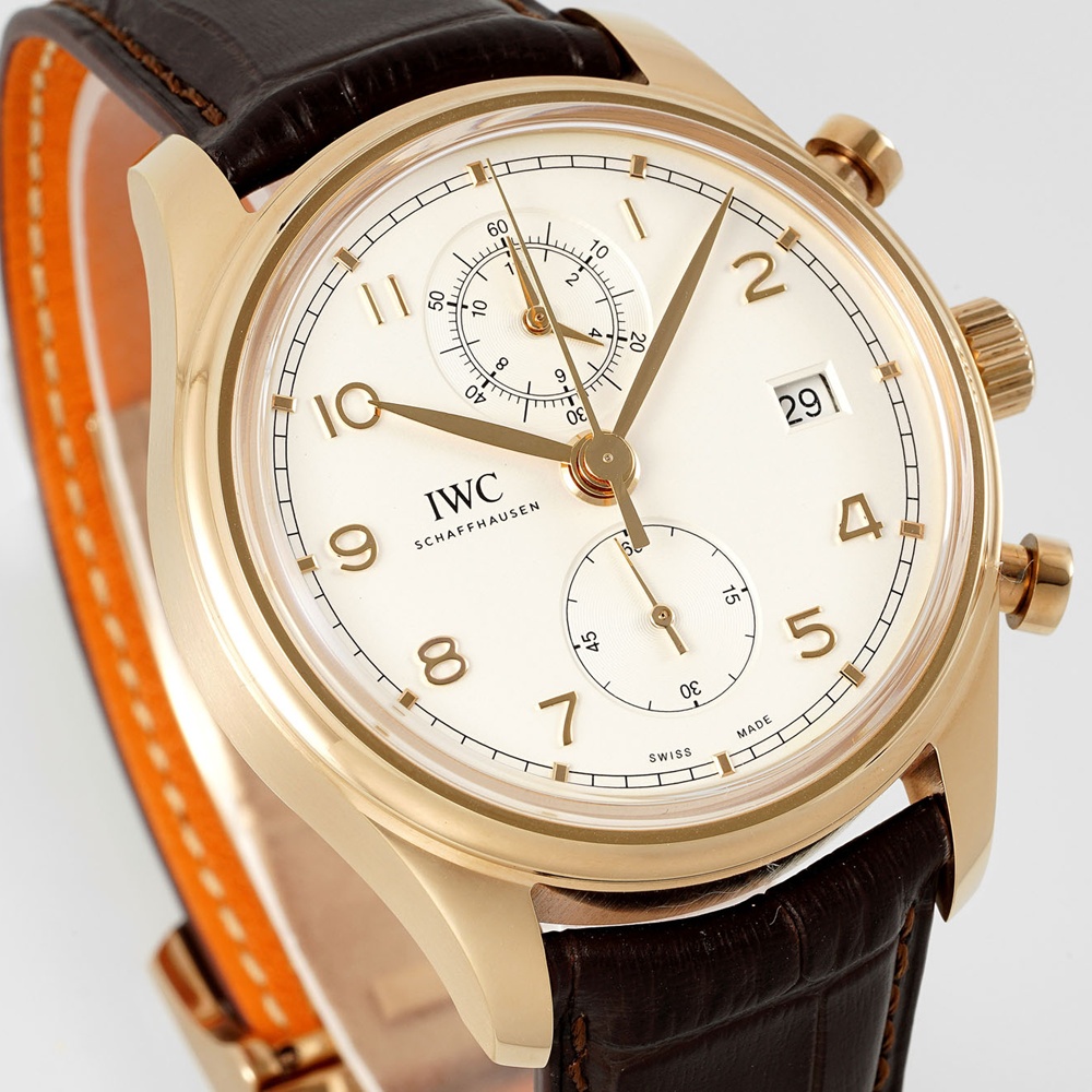 [IWC] 포르투기저 크로노그래프 클래식 IW390302 cal89361 42x13.5mm