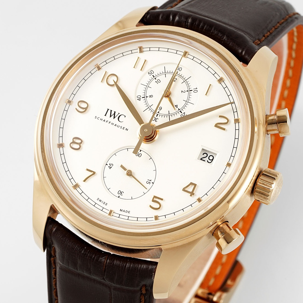 [IWC] 포르투기저 크로노그래프 클래식 IW390302 cal89361 42x13.5mm