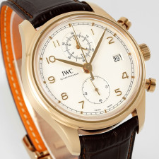 [IWC] 포르투기저 크로노그래프 클래식 IW390302 cal89361 42x13.5mm