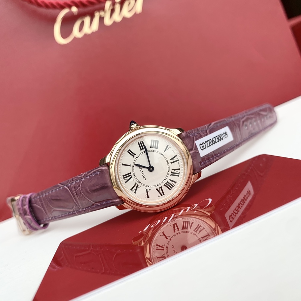 [까르띠에] Cartier RONDE LOUIS Quartz – 까르띠에 론드루이 쿼츠 29mm