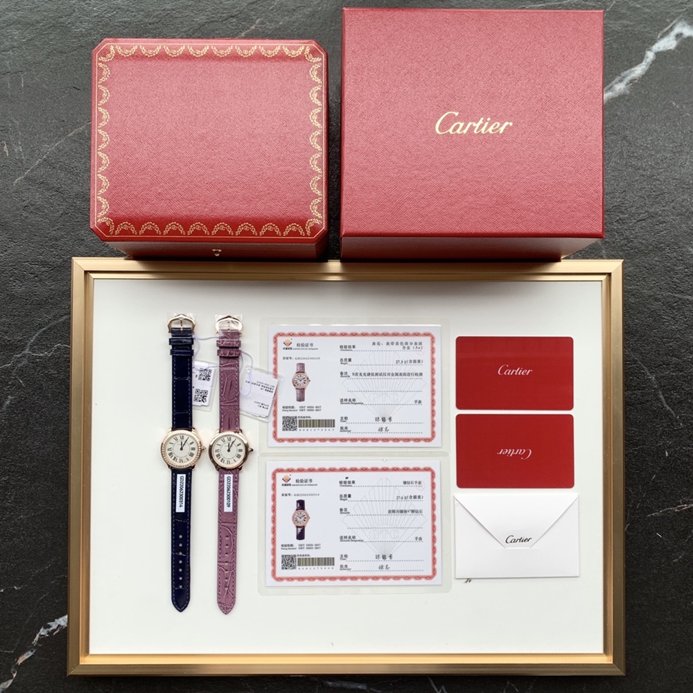[까르띠에] Cartier RONDE LOUIS Quartz – 까르띠에 론드루이 쿼츠 29mm